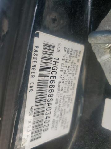 Photo 12 VIN: 1HGCE6669SA034028 - HONDA ACCORD 