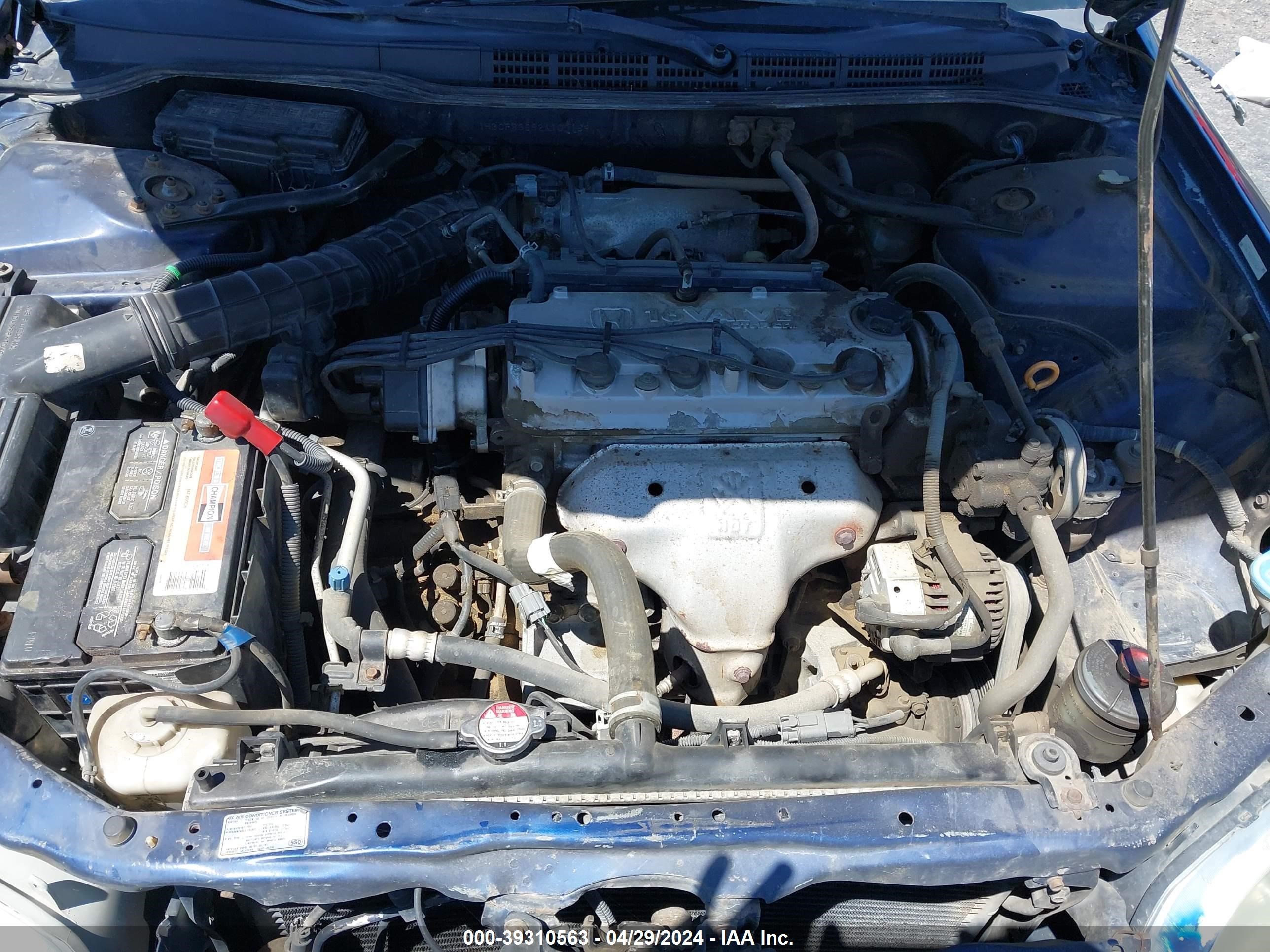 Photo 9 VIN: 1HGCF86662A100169 - HONDA ACCORD 