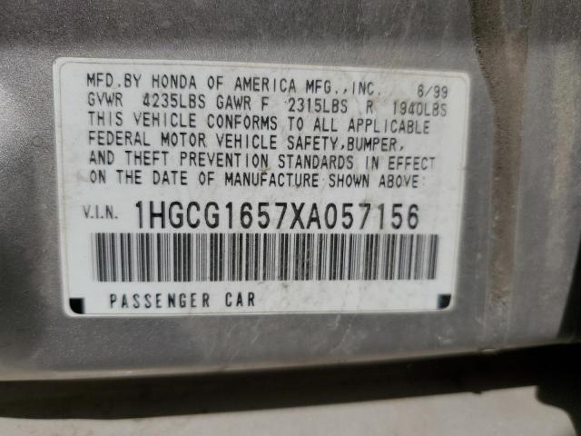 Photo 11 VIN: 1HGCG1657XA057156 - HONDA ACCORD 