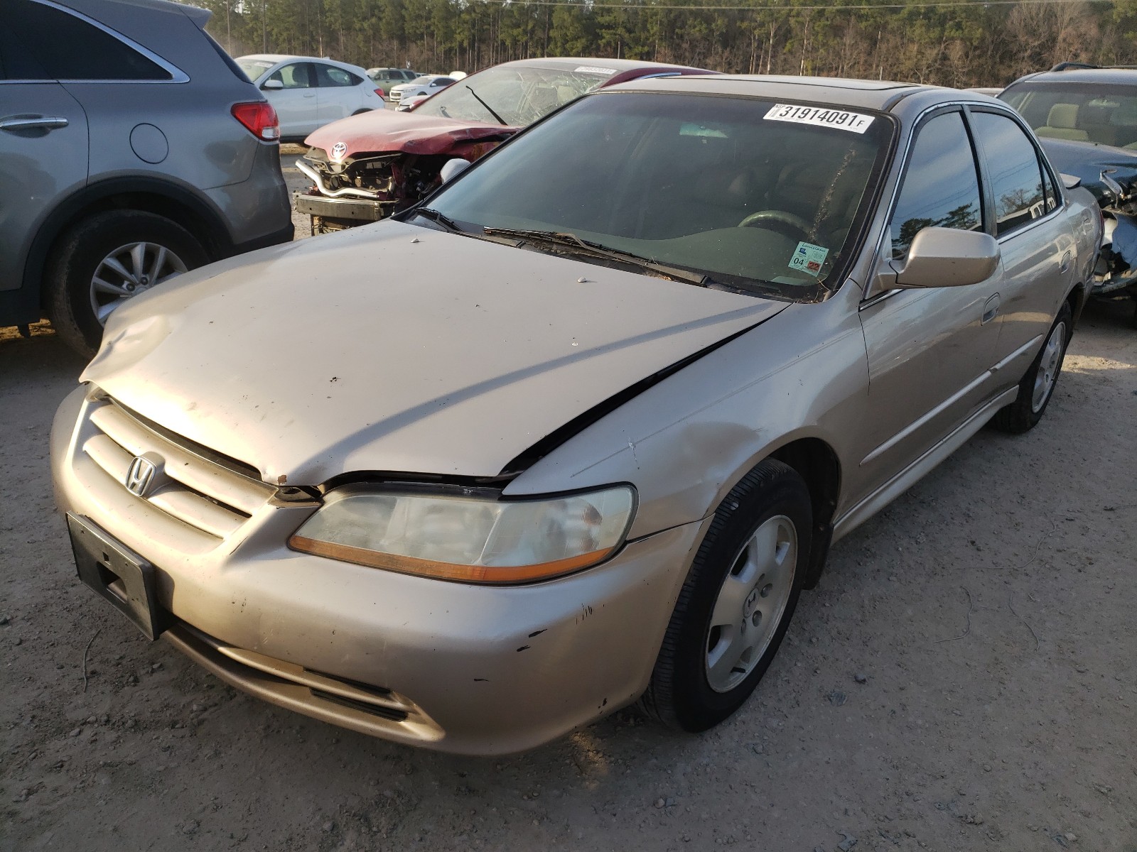 Photo 1 VIN: 1HGCG165X1A027897 - HONDA ACCORD EX 