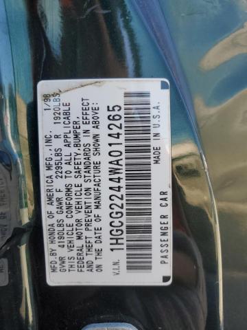 Photo 11 VIN: 1HGCG2244WA014265 - HONDA ACCORD 