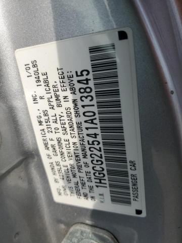 Photo 11 VIN: 1HGCG22541A013845 - HONDA ACCORD 