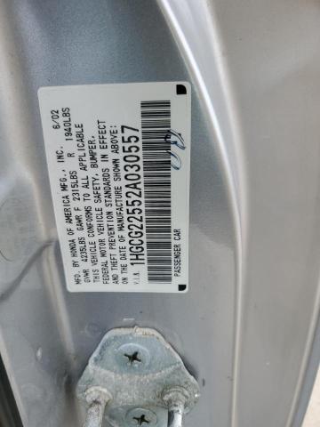 Photo 11 VIN: 1HGCG22552A030557 - HONDA ACCORD EX 