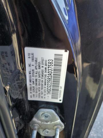 Photo 11 VIN: 1HGCG22582A037583 - HONDA ACCORD EX 