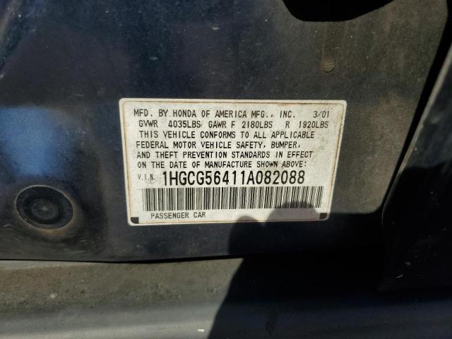 Photo 12 VIN: 1HGCG56411A082088 - HONDA ACCORD LX 