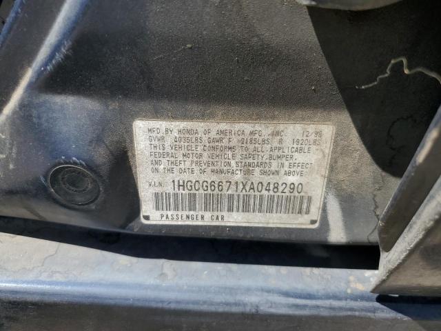 Photo 11 VIN: 1HGCG6671XA048290 - HONDA ACCORD 