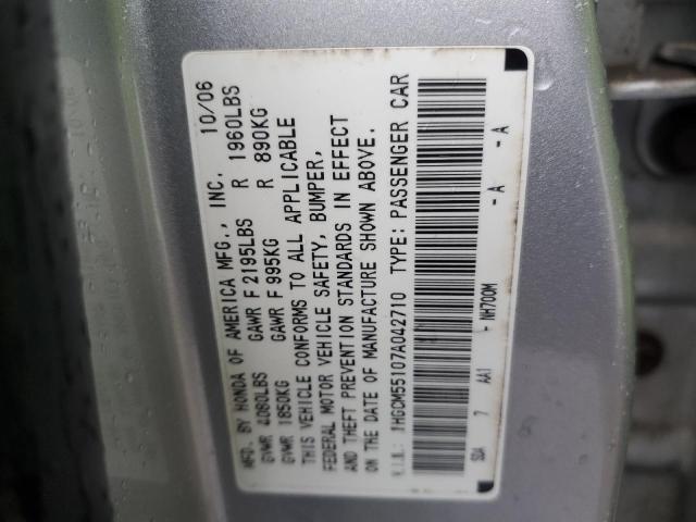 Photo 11 VIN: 1HGCM55107A042710 - HONDA ACCORD 