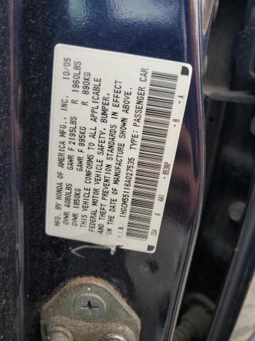 Photo 12 VIN: 1HGCM55116A027535 - HONDA ACCORD VAL 