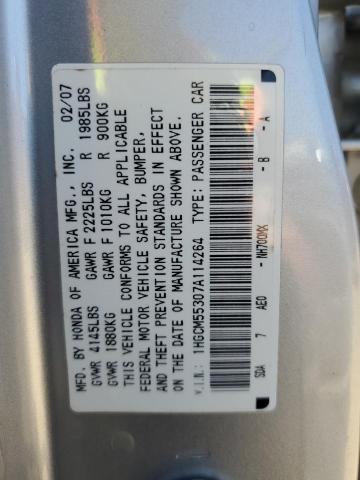 Photo 12 VIN: 1HGCM55307A114264 - HONDA ACCORD 