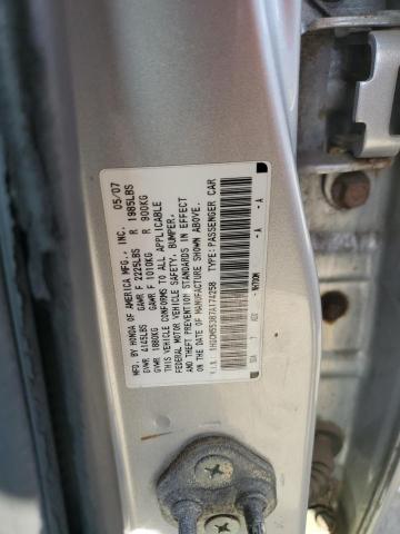 Photo 11 VIN: 1HGCM55387A174258 - HONDA ACCORD SE 