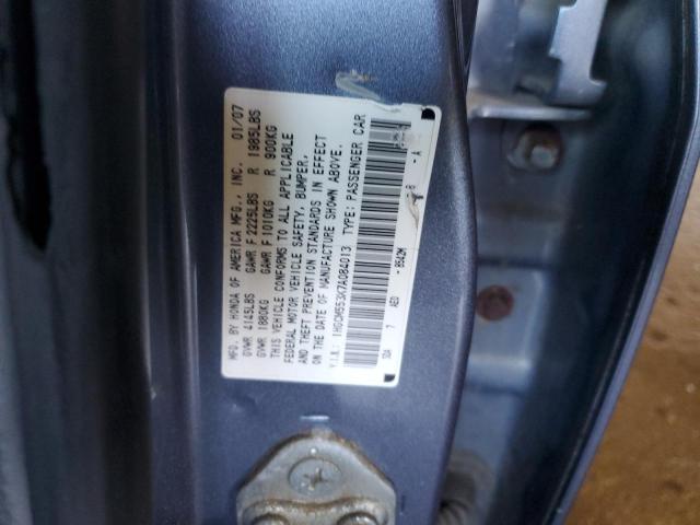 Photo 12 VIN: 1HGCM553X7A084013 - HONDA ACCORD SE 