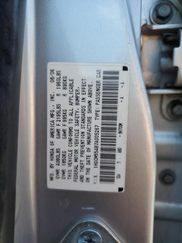 Photo 11 VIN: 1HGCM55487A005267 - HONDA ACCORD LX 