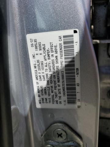 Photo 12 VIN: 1HGCM55707A186813 - HONDA ACCORD 