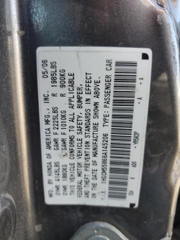 Photo 11 VIN: 1HGCM55866A145206 - HONDA ACCORD EX 