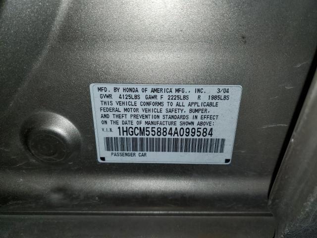 Photo 11 VIN: 1HGCM55884A099584 - HONDA ACCORD 