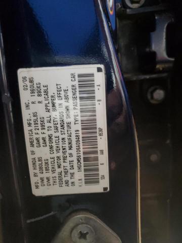 Photo 11 VIN: 1HGCM56106A094819 - HONDA ACCORD VAL 