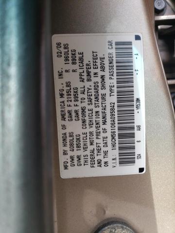 Photo 11 VIN: 1HGCM56106A095842 - HONDA ACCORD 