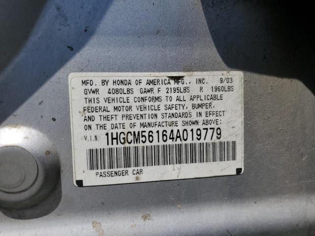 Photo 11 VIN: 1HGCM56164A019779 - HONDA ACCORD 