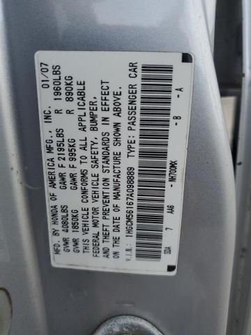 Photo 11 VIN: 1HGCM56167A098889 - HONDA ACCORD VAL 