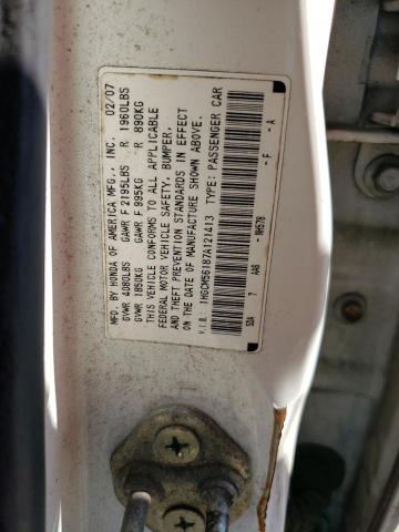 Photo 11 VIN: 1HGCM56187A121413 - HONDA ACCORD VAL 