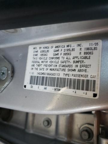 Photo 11 VIN: 1HGCM56196A040113 - HONDA ACCORD 