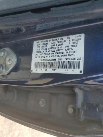 Photo 11 VIN: 1HGCM56197A038685 - HONDA ACCORD VAL 