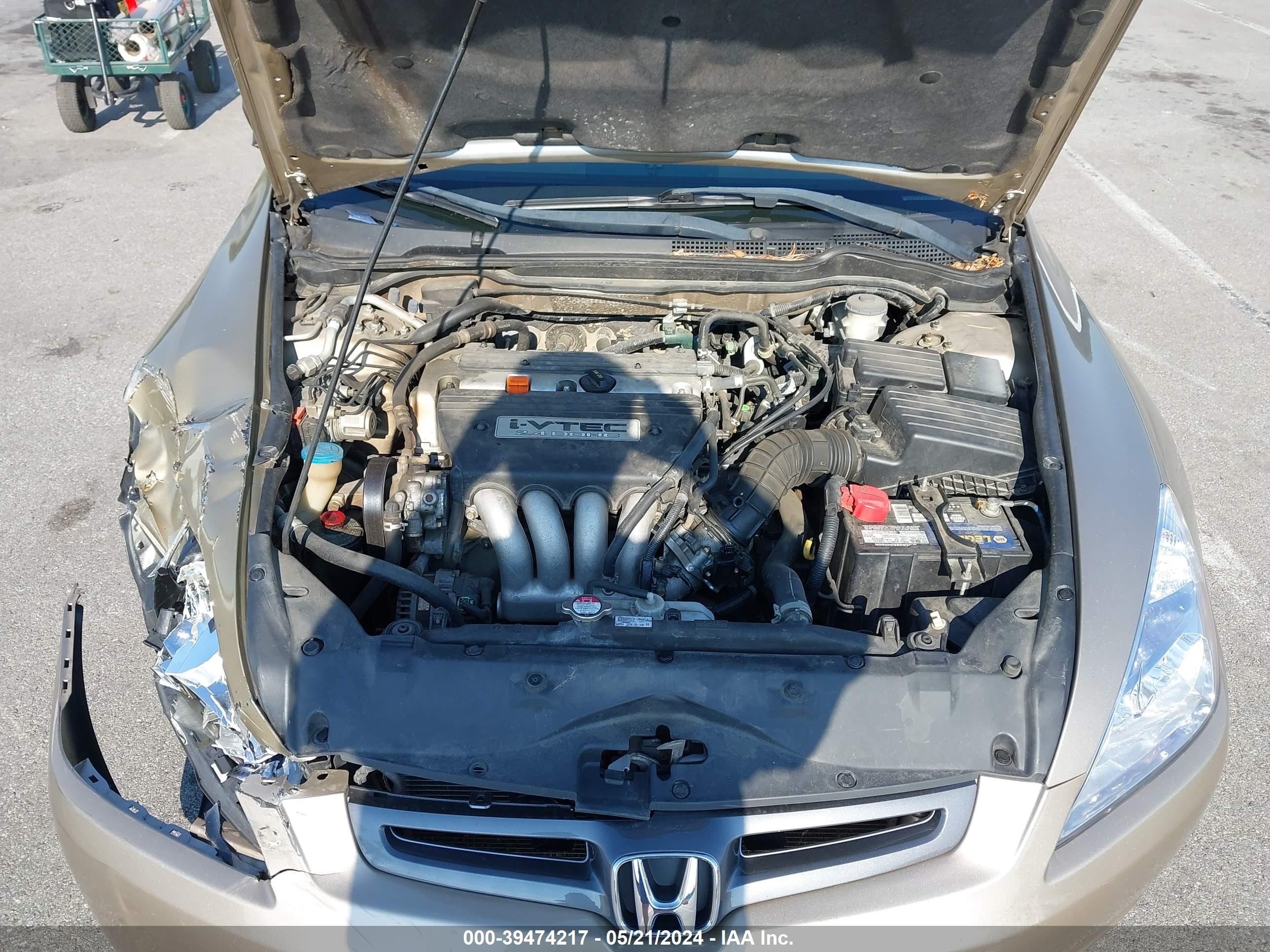 Photo 9 VIN: 1HGCM56314A055395 - HONDA ACCORD 