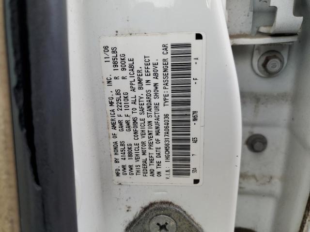 Photo 11 VIN: 1HGCM56317A064036 - HONDA ACCORD SE 