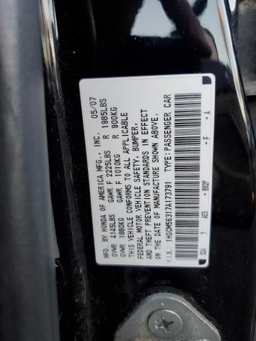 Photo 11 VIN: 1HGCM56317A173791 - HONDA ACCORD SE 