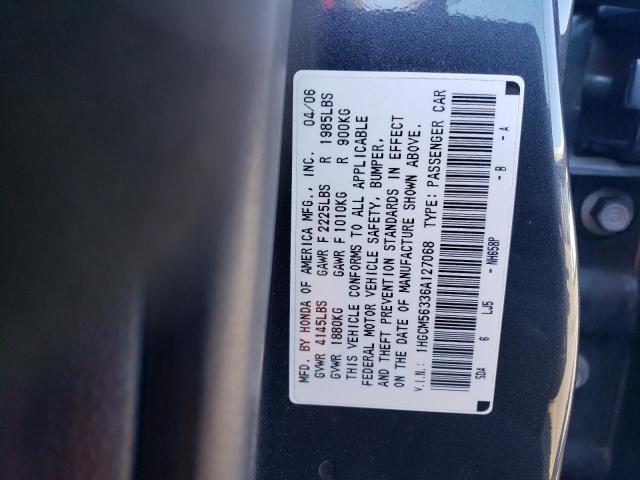 Photo 11 VIN: 1HGCM56336A127068 - HONDA ACCORD SE 