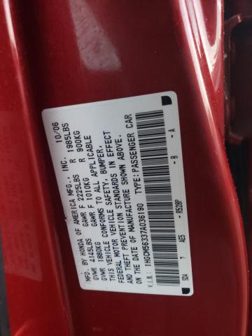 Photo 11 VIN: 1HGCM56337A036190 - HONDA ACCORD 