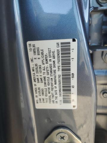 Photo 11 VIN: 1HGCM56337A051742 - HONDA ACCORD SE 