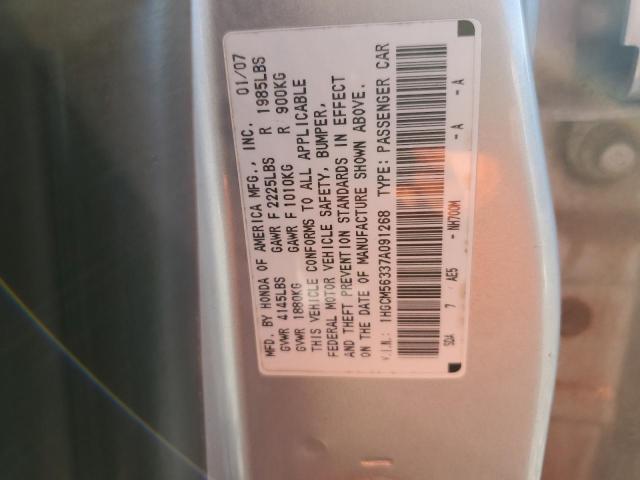 Photo 11 VIN: 1HGCM56337A091268 - HONDA ACCORD SE 