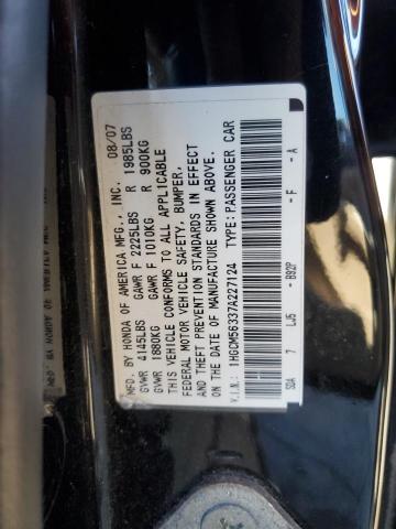 Photo 11 VIN: 1HGCM56337A227124 - HONDA ACCORD SE 