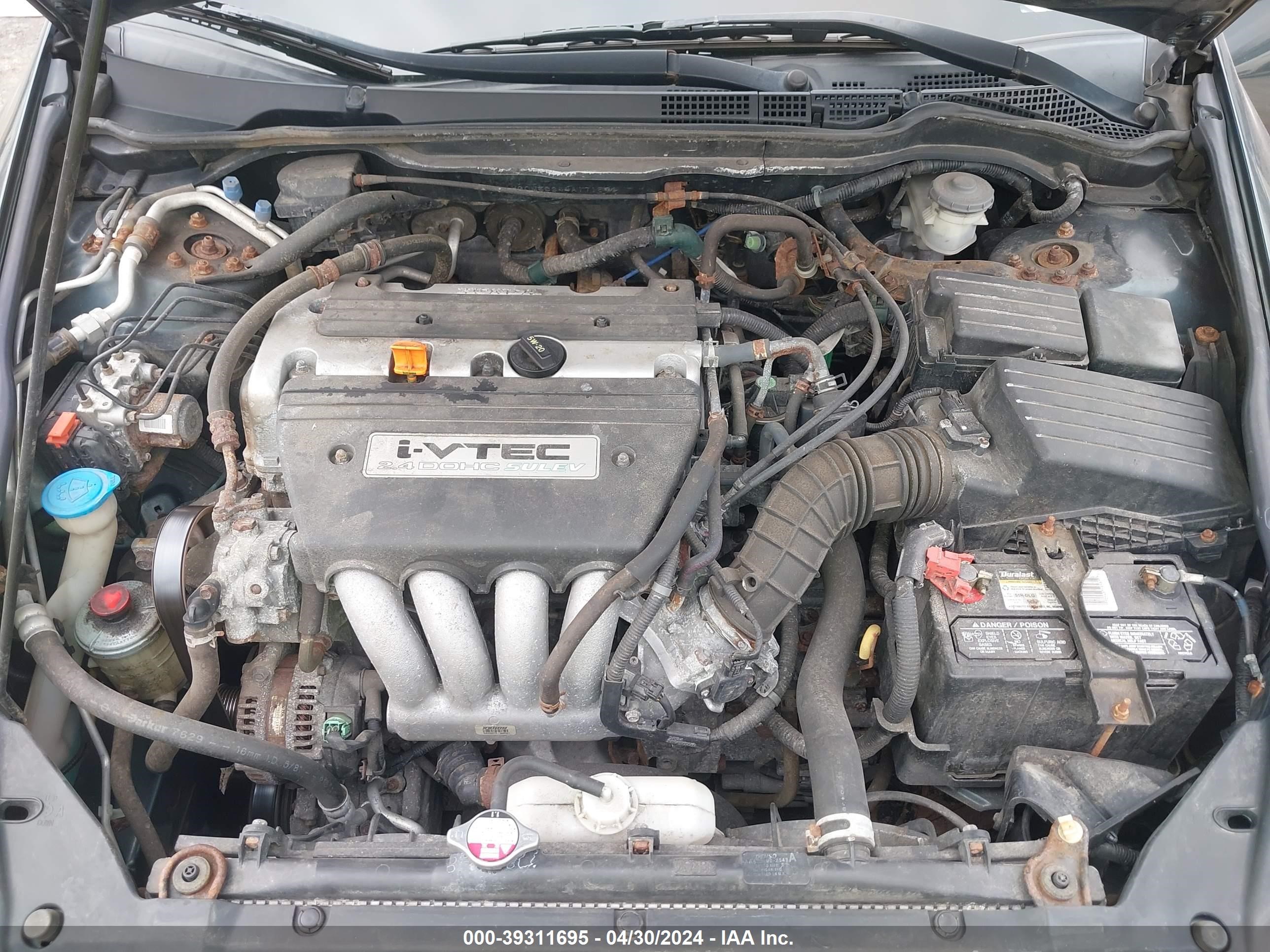 Photo 9 VIN: 1HGCM56344A171593 - HONDA ACCORD 