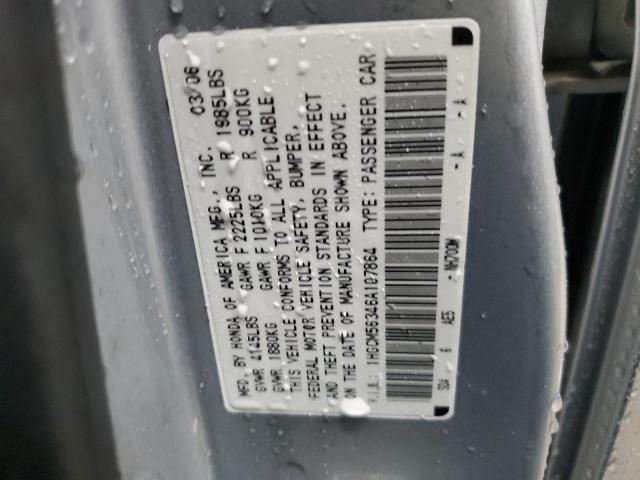 Photo 11 VIN: 1HGCM56346A107864 - HONDA ACCORD 