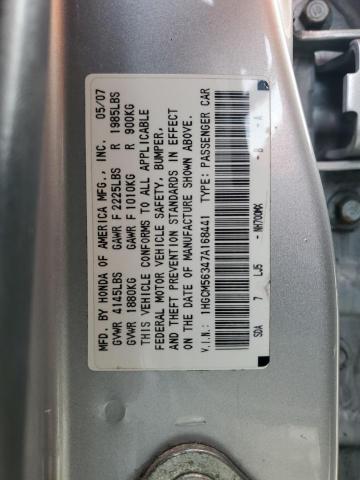 Photo 11 VIN: 1HGCM56347A168441 - HONDA ACCORD 