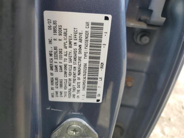 Photo 11 VIN: 1HGCM56347A202264 - HONDA ACCORD 