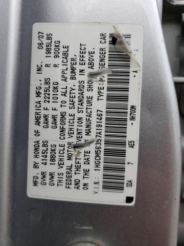 Photo 11 VIN: 1HGCM56357A191467 - HONDA ACCORD SE 