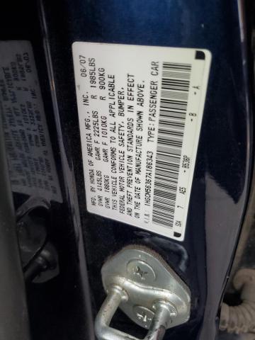 Photo 12 VIN: 1HGCM56367A186343 - HONDA ACCORD SE 