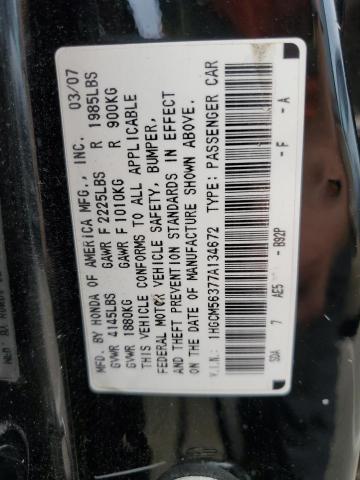 Photo 11 VIN: 1HGCM56377A134672 - HONDA ACCORD 