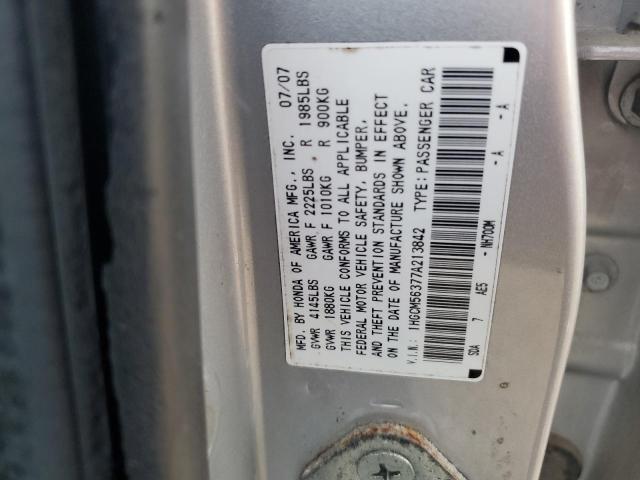 Photo 11 VIN: 1HGCM56377A213842 - HONDA ACCORD 