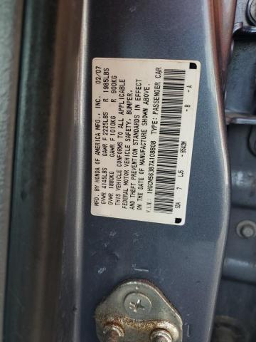 Photo 11 VIN: 1HGCM56387A108808 - HONDA ACCORD SE 