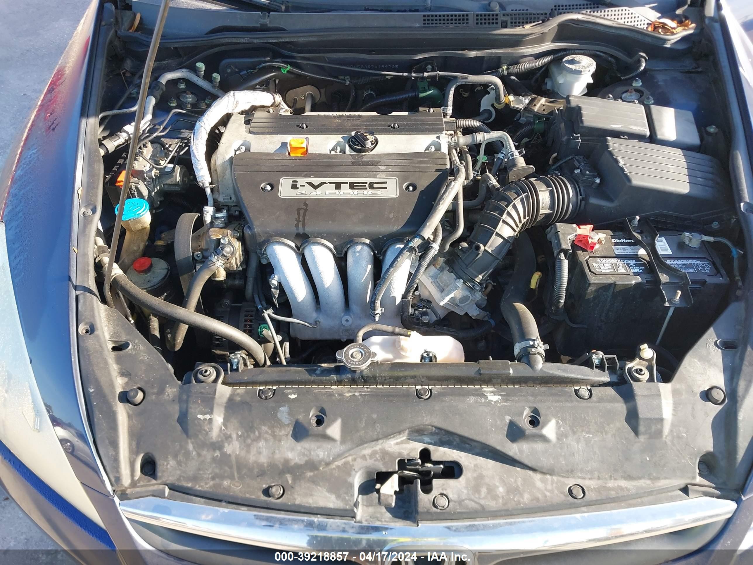 Photo 9 VIN: 1HGCM56387A199725 - HONDA ACCORD 