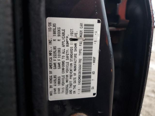 Photo 11 VIN: 1HGCM56397A041782 - HONDA ACCORD SE 