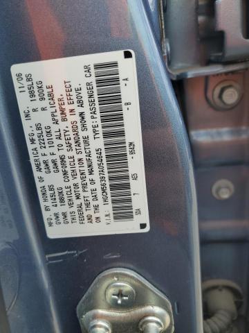 Photo 11 VIN: 1HGCM56397A054645 - HONDA ACCORD 