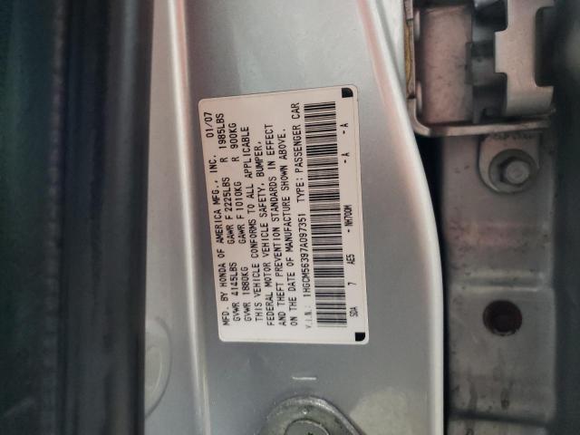 Photo 9 VIN: 1HGCM56397A097351 - HONDA ACCORD SE 