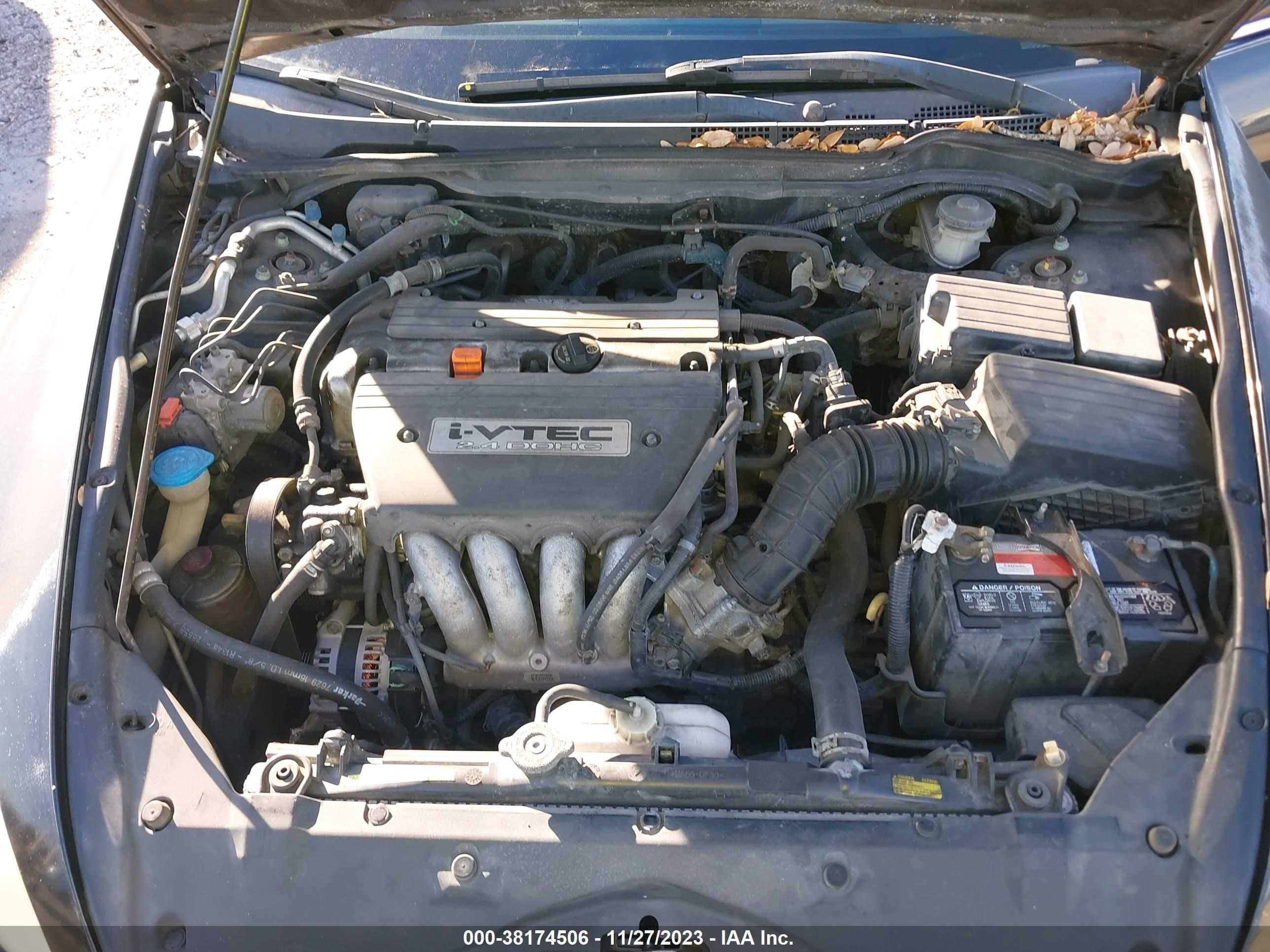 Photo 9 VIN: 1HGCM563X6A061375 - HONDA ACCORD 