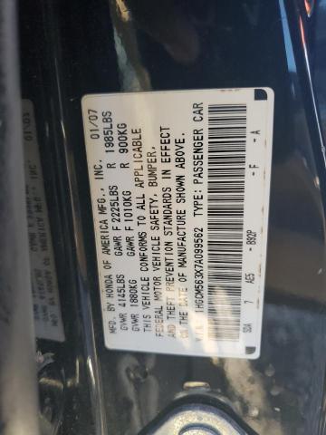 Photo 11 VIN: 1HGCM563X7A099562 - HONDA ACCORD 