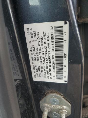 Photo 11 VIN: 1HGCM56406A028166 - HONDA ACCORD LX 